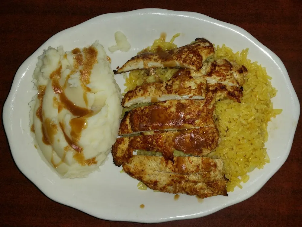 Grilled Fried Chicken Breast Mexican Style